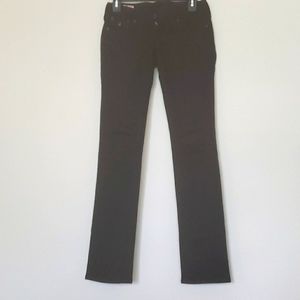 True Religion Boot Cut Black Jeans- Size 23